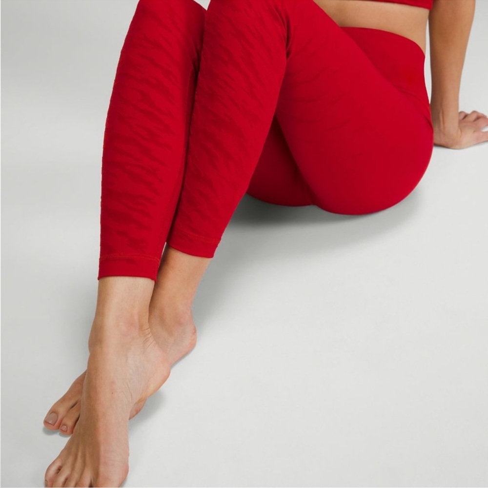 lululemon athletica Bold Scarlet Leggings